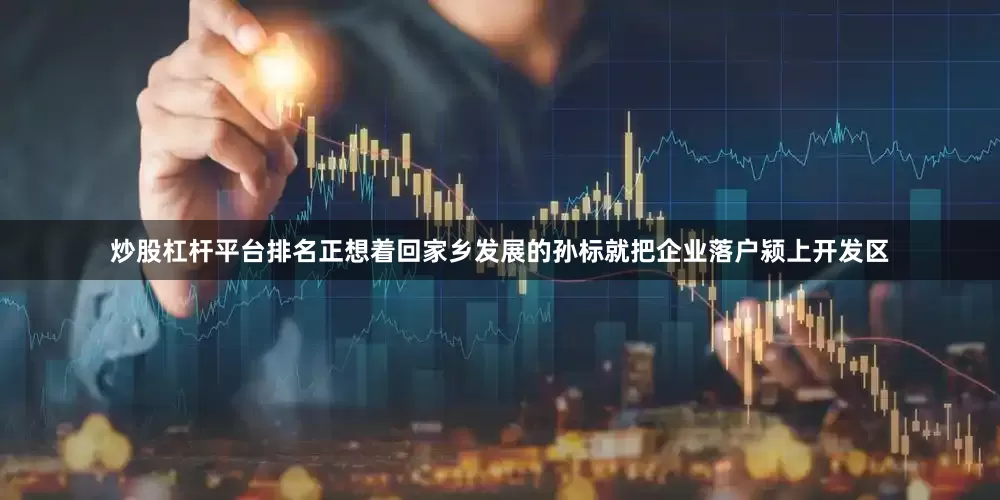 炒股杠杆平台排名正想着回家乡发展的孙标就把企业落户颍上开发区